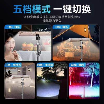 充地电式应照明SVW灯外户露营磁吸灯超长续航摆急摊摊夜市灯