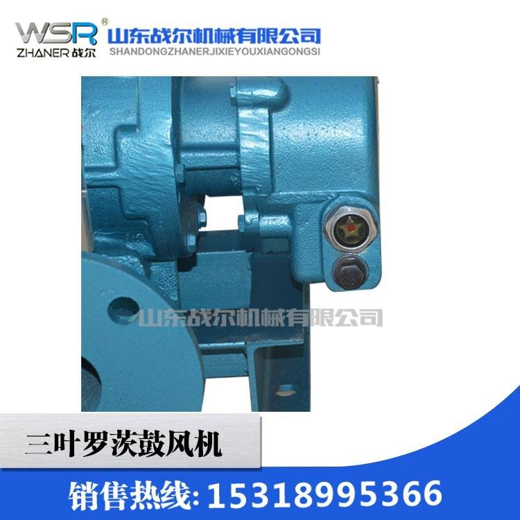 15年厂家的三叶罗茨鼓风机WSR150A电机 15kw 罗茨风机质保一年