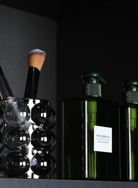 现代简约卫生摆件分装毛巾浴室公寓洗衣房阳瓶间台样板饰房品