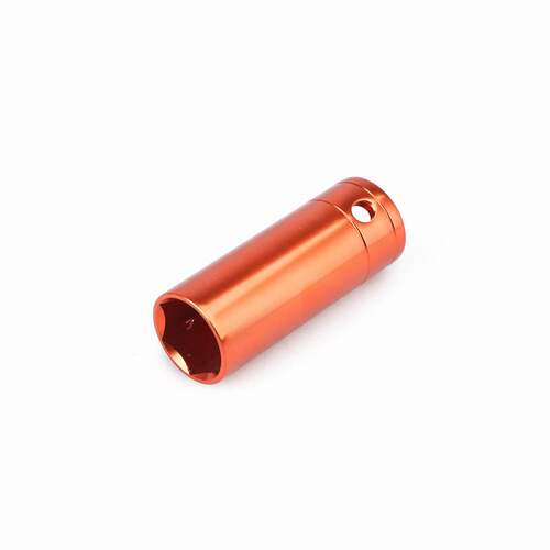 跨境热销钛色套筒    配6061铝盖式（33mm）锥口德系防盗螺栓