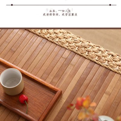 榻榻米桌子地台桌飘窗桌矮桌茶桌阳台禅意家用小炕桌日式藤编茶几