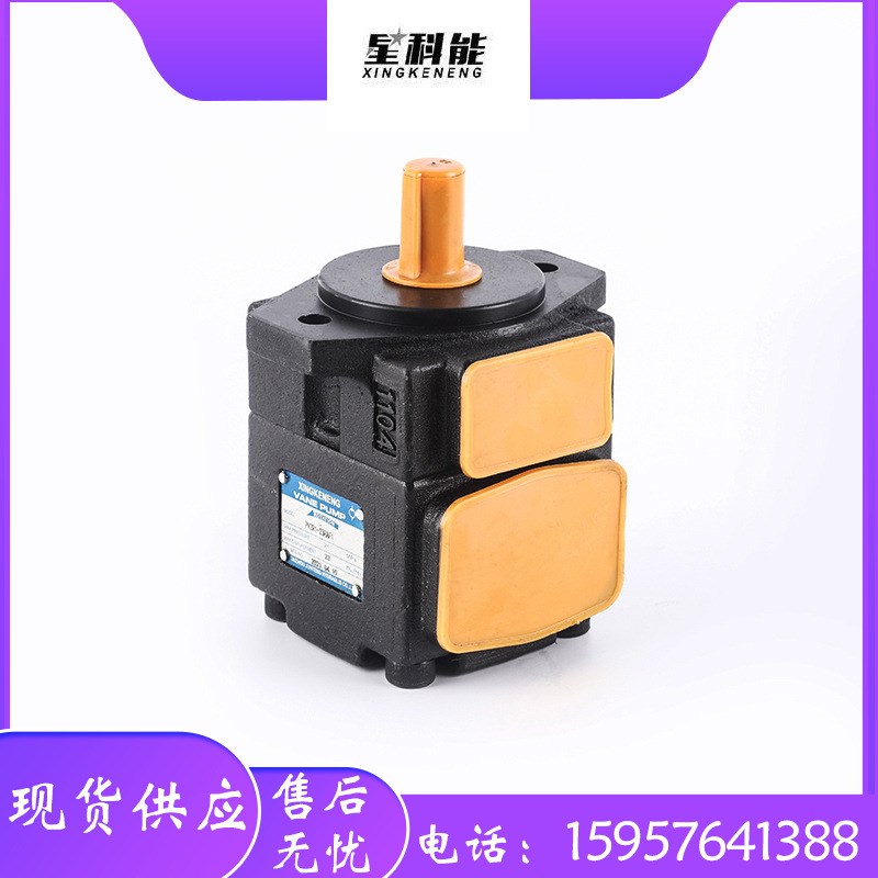 叶片泵超静音PV2R3叶片泵油泵注塑机家用电梯弯管机.液压站油泵