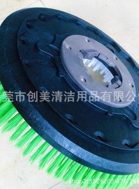175洗地A刷0282109F205地板刷硬毛刷白BF522配件硬毛新款17寸毛刷