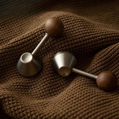 房中古复风门把手室内家用门锁胡桃分体木磁吸静音间古卧室KSK门