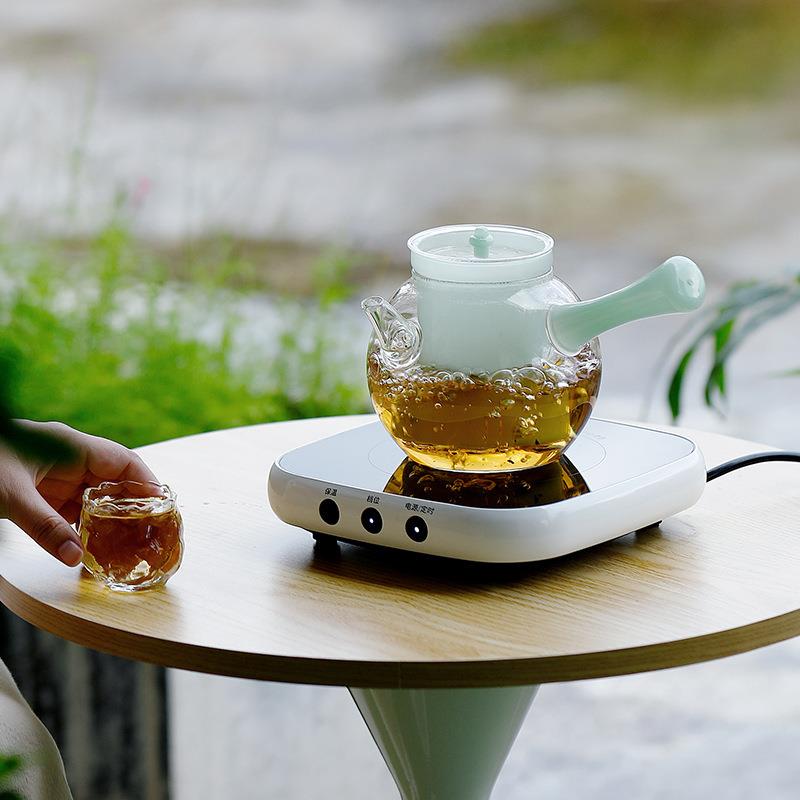 高硼硅玻璃煮茶TSF6hPPn壶璃绿茶茶龙白井电陶炉煮器泡茶茶围炉煮