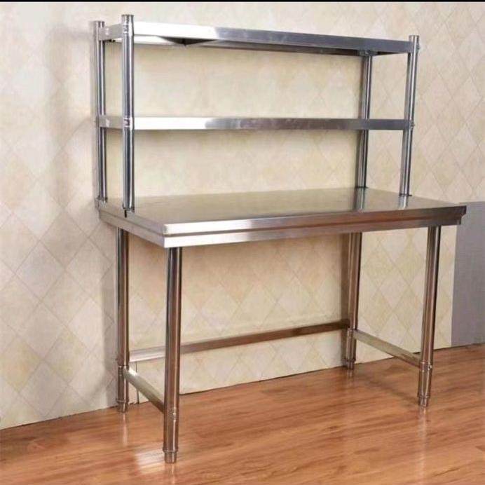 工作实厚台全锈钢层桌YCV子不收纳切菜调料台面加立架不锈钢置双,厨房/烹饪用具,抹布架/厨房清洁收纳架,淘宝优惠券,粉丝福利购,淘宝优惠卷