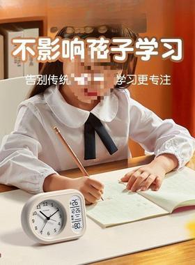 AL100220网高清LCD闹钟温湿度时间管红理器生大音量律智学自能闹