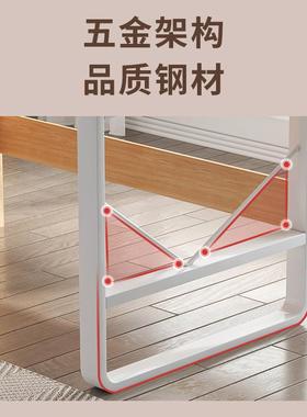 亿达电脑式桌VAE小户台型家用书柜台家书桌一体简约工作学生写字桌