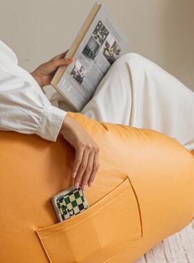 现科技布防水QYA懒人沙发人沙懒发豆袋酒吧客厅榻榻米货布艺沙发