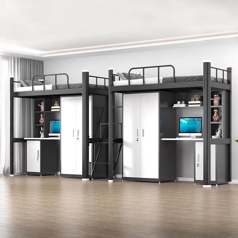学生公寓床宿舍衣落地高低床柜书桌一体钢双床木组层合上HS-136床,基础建材,脚轮/万向轮,淘宝优惠券,粉丝福利购,淘宝优惠卷