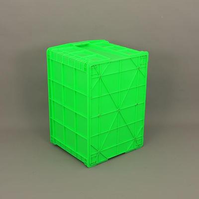 色大号加黄755塑周转箱塑料厚储物PPE箱料物流箱