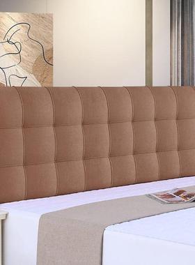 2靠0背24新大款黑色床头软包靠床头垫榻榻AL10276米靠背套罩家居