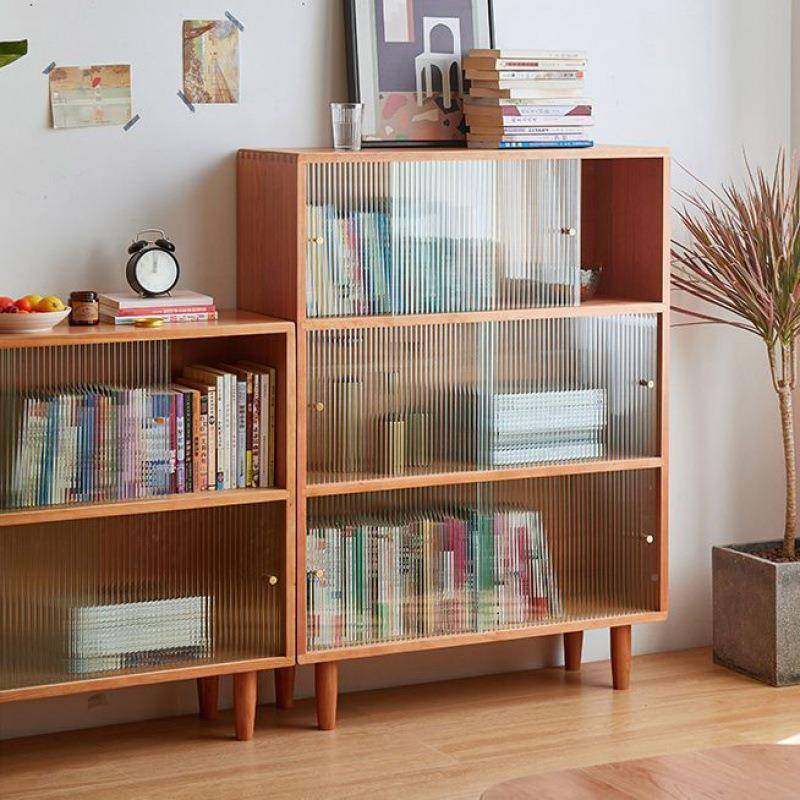 经济式儿书架床头童矮柜柜落地阳台收纳柜组装储物可移动实XXM木