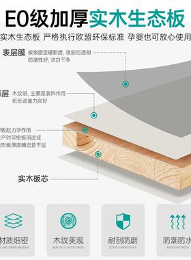 衣柜室家全实木经WTU济出租房免纳安装组合白色儿童用收大卧衣橱