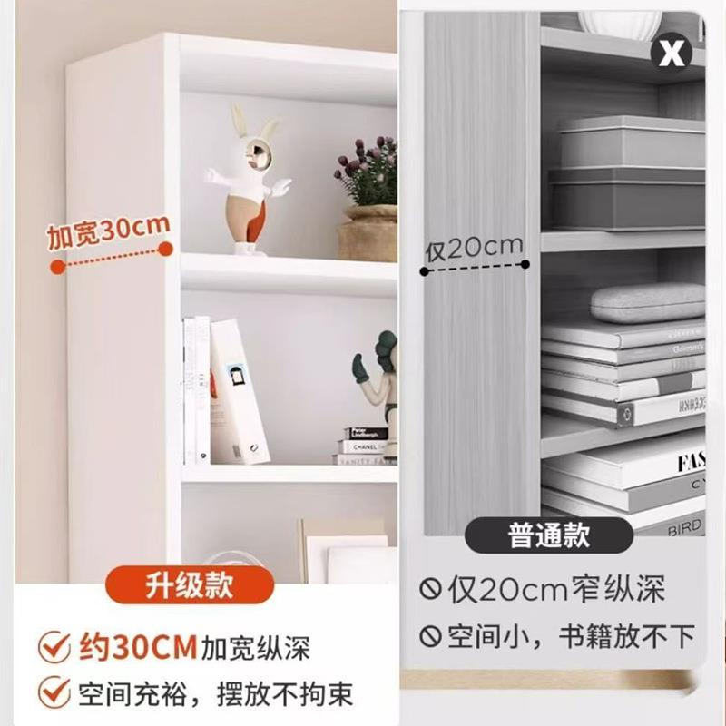 实木书架落地物架VPD儿童书柜家储客用厅飘窗置收纳柜子物柜玩具