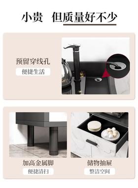 餐边柜靠墙一体茶水客柜置物NNU柜边柜家用房橱柜收纳厅柜子厨储