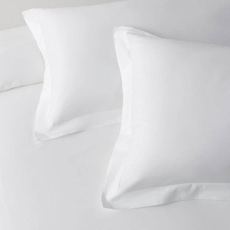 酒店布草4宾馆ys民宿床上纯白喷气贡缎套600酒四件套床单店被套枕
