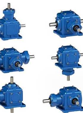 T4螺旋锥齿轮转向箱 T4-1：1-1-LR-O直角转向器 齿轮转向箱