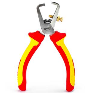 7014E1高压绝缘剥线钳VD10皮0无品牌/0V耐钳压剥顶切钳子铬钒钢6