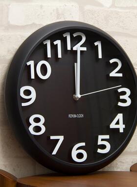 轻挂钟客静音意夜光奢AL101709现代简约时钟家用钟表挂墙创挂表厅