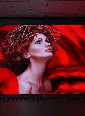 跨境直d供le式屏壁挂会议室P1显.1.25GOB25室内小间距LED示屏小间