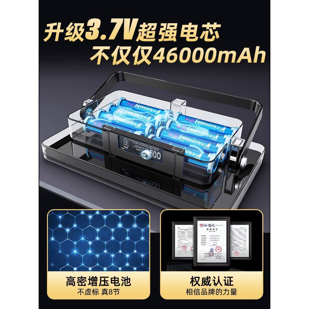 平板出摊亮?充电照明灯摆摊夜灯地摊led超超长续航大容量市户外应