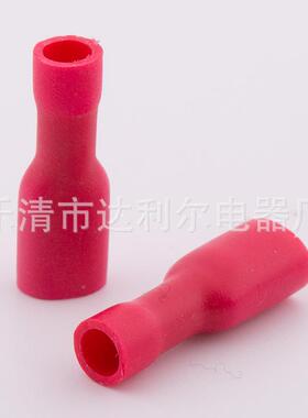 绝端母全绝缘端头FDFD系列压接接线子预UQX缘接线铜鼻子冷压端子