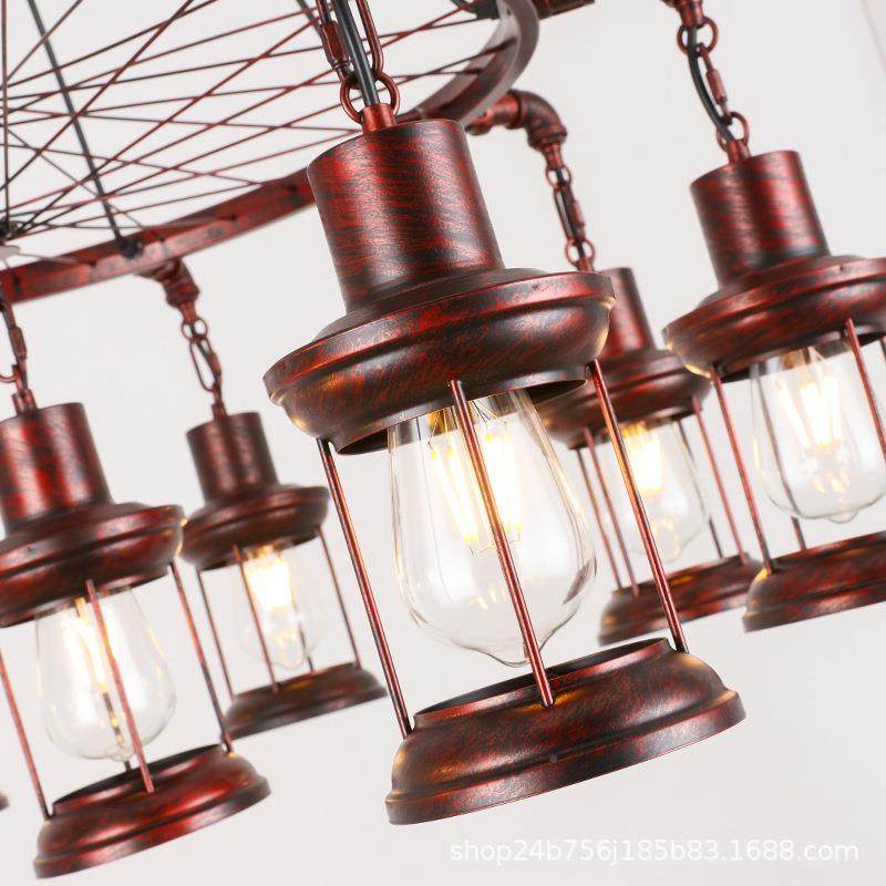 餐厅创意个性店铺服装店理发店酒吧208台美古怀旧发装饰工业复风,家装灯饰光源,智能吊灯,淘宝优惠券,粉丝福利购,淘宝优惠卷