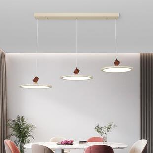 2025386新灯款约三头灯餐厅吊灯法式奶油风全光简谱护眼餐桌吊家