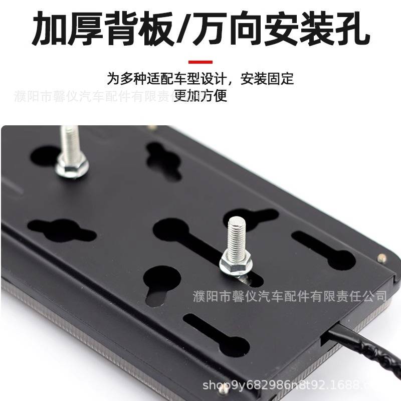 新款大货车后尾灯24v车型通用高亮防水流水转向刹车倒车尾灯