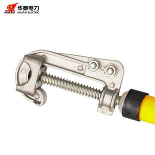 华泰高压接地棒10507kv15/10kv20kv双孔铝2头3接地棒套装接地线