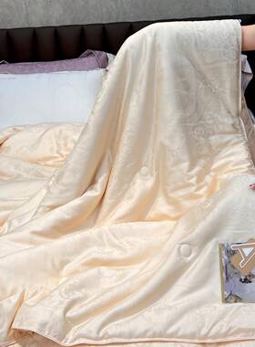 高0端10S木本蚕丝大豆被莱赛大纤维被子保尔暖000009被芯春秋豆加