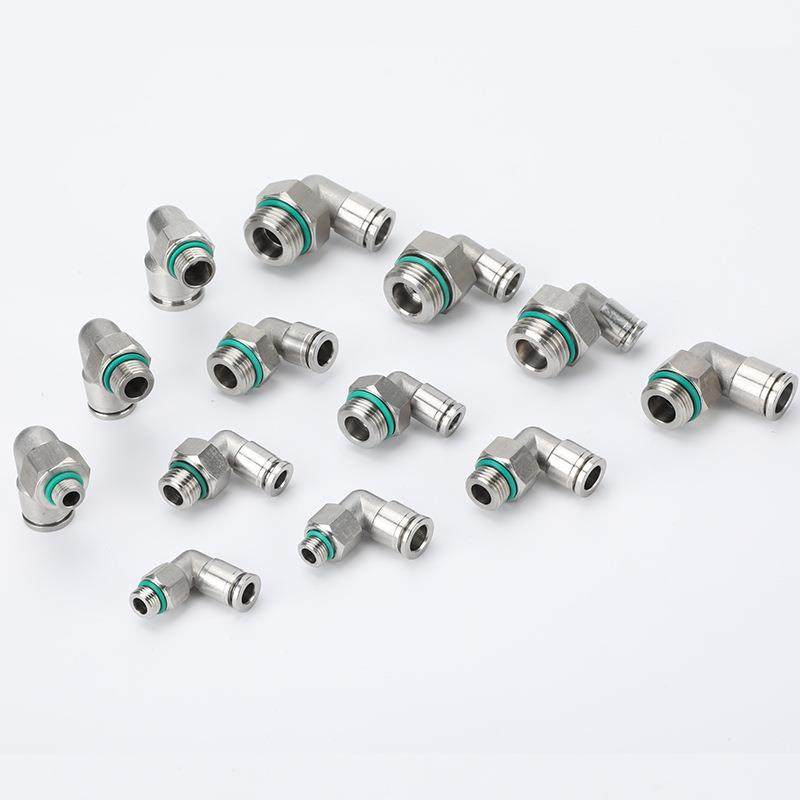 G不锈钢PL-螺纹接头系列不锈钢快速接外螺纹PC头直通螺无品牌/纹G