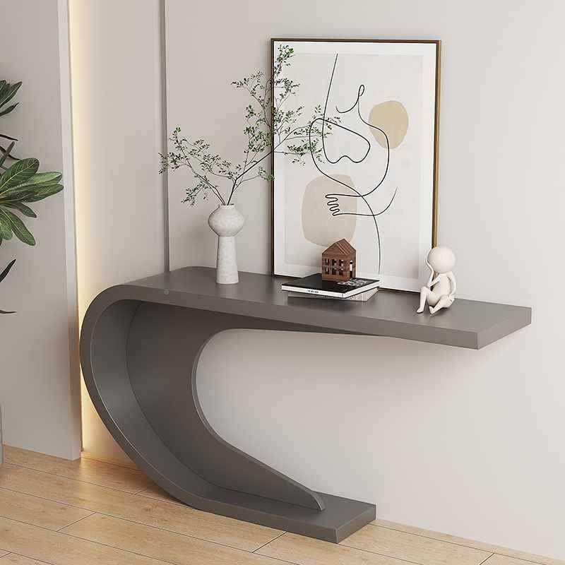 用酒店家现代玄关柜客厅412入户门家用简约油墙风靠艺术玄关桌案