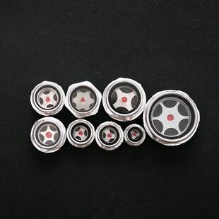 整袋油标 油镜油窗 圆形油镜油视镜 空压机油镜 油位观察镜机油窗