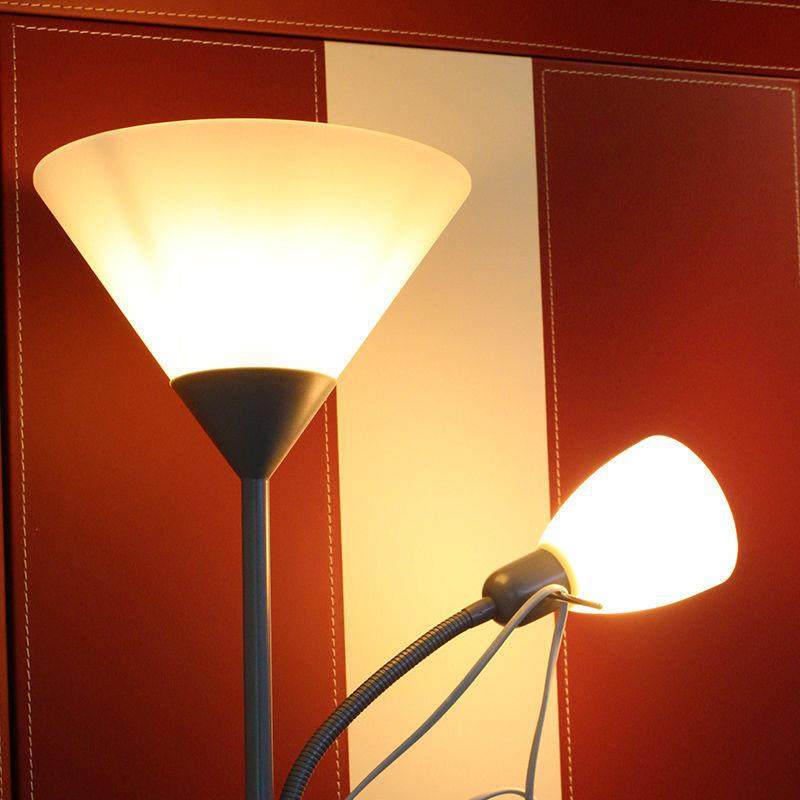 房现代简约双头子母落地灯客厅卧落地灯室头书遥床控习护眼学立式