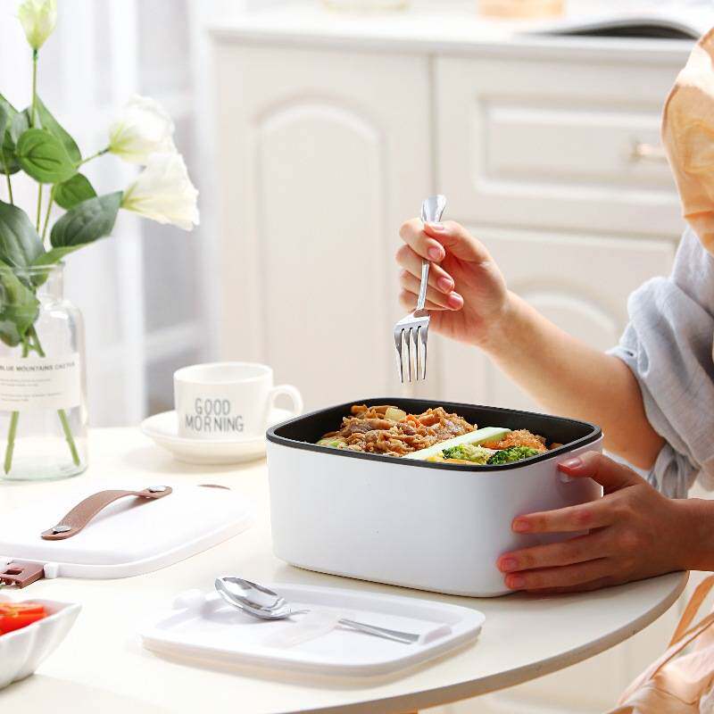 车载电热饭盒电加热大容量家用免注水便携插电便当午餐盒加热饭盒