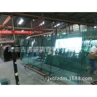 pvb双层夹胶 5+5 10+10双钢化夹胶防火玻璃  超大超宽钢化玻璃厂