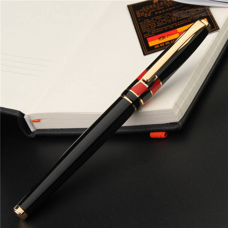 毕加索宝珠笔成人商务学生用笔923布拉克和平瑞红签字笔水笔刻字