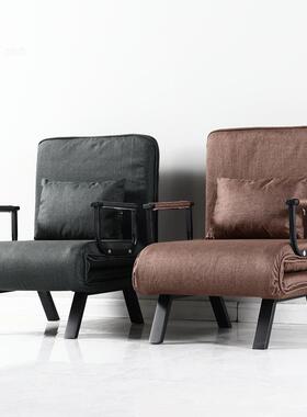 现UQP代简家庭两午休铁沙艺沙约发用床多功能可折叠客厅小户型布艺发