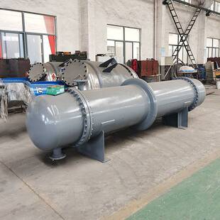 列管式冷凝器实验室固定换热器化工用不锈钢油压降温列管冷凝器