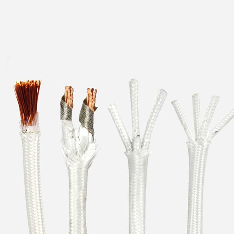 GN500云母高温线电磁加热导线玻璃纤维云母电源线云母高温线