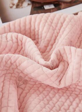 四高档A类一面莱赛尔天绒丝一面婴儿双面可用刺绣SG202411盖床季