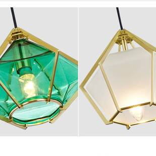 设计师个性创意地中海吊灯后现代客厅灯餐厅吧台水晶玻璃艺术吊灯