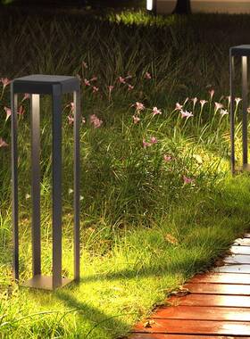 外户灯灯防水草坪草地灯现简约别墅庭院灯花园代景MWW观公园太阳