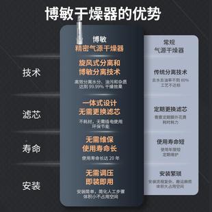 器气803源干燥处理油雾气动sm器c过滤器自动排水空压机油分水離器