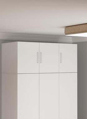 J衣柜顶柜0壁吊柜卧室墙储柜阳台飘窗置物柜UTM客厅地柜物被柜收