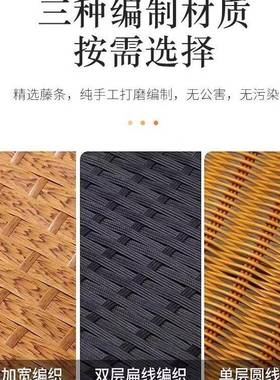 懒人椅CON家用大沙人发椅客厅老人午休藤椅逍椅遥阳摇台休闲躺椅