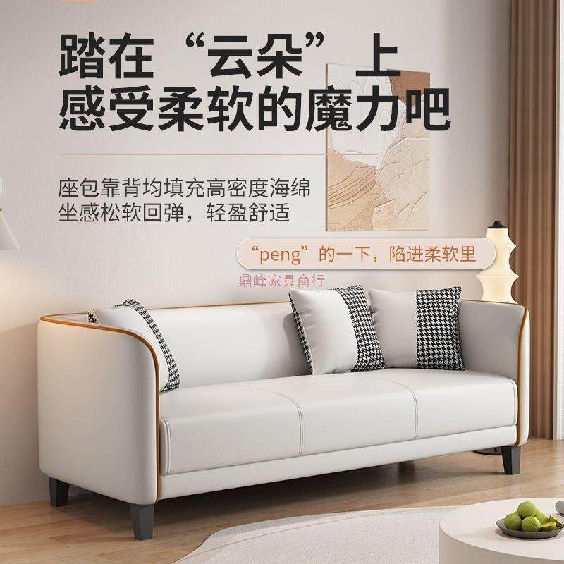 沙发小型出租屋小发轻沙奢客厅家用简现代公寓户双人科技504约布