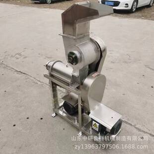 大型菠萝石榴破碎榨汁设备 工业水果蔬菜榨汁机 九月黄挤汁机